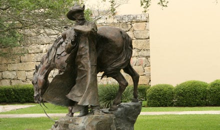 Statue outside the Museum of Western Art